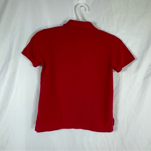 U.S. Polo Assn. Boys Red Polo Shirt - Picture 3 of 5